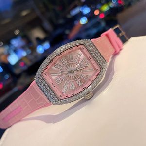 Relógio masculino de luxo conjunto de relógios feminino com diamante clássico mostrador digital