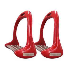 Skridskor hjälmar 1 par varaktiga förnödenheter utomhus sport häst stigar ridning anti slip equestrian säkerhet pedal aluminium legeringsutrustning sadel 231114