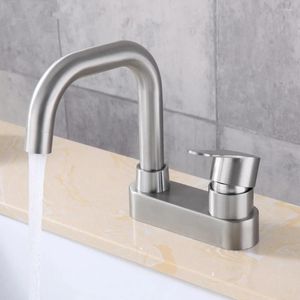 Rubinetti Lavabo Bagno Rubinetto Rubinetto Accessori Lavabo Maniglia Singola 2 Fori Freddo E Miscelatore Per Cucina