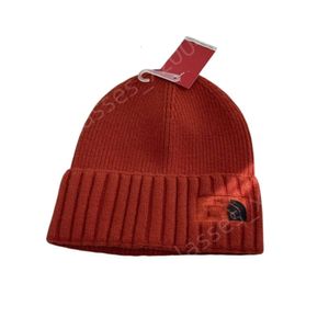 North Beanie Designerin mit höchster Qualität Hut Erwachsener Herbst- und Winterbrief Strickhut Wollhut Männer und Frauen Kaltschutz Hörschutz Hut Kalthut