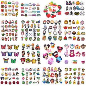Other Set Pack Jibz 16 Kinds Cartoon Shoe Charms Funny Diy Croc Clogs Aceessories Sandals Decorate Buckle Kids Party Gifts Drop Deliv Othpx