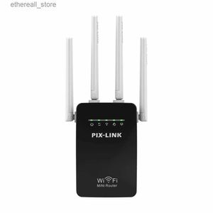 Routery Nowe WR09 Wireless 802.11n/B/G 300 Mbps Wi -Fi Repeater Router Extender Network AP Zakres sygnał Expander Exter Extree Wzmacniacz WŁATNE WILL Q231114