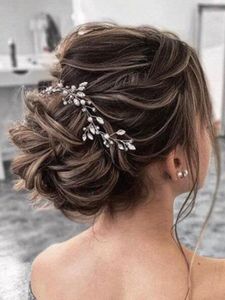 Bridal Rhinestone Hair Vine Fashion Hair Bejdia ręcznie robione ornamenty do włosów na balu