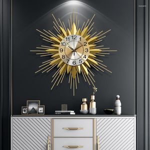 Väggklockor konst minimalismo vardagsrum tyst modern metall lyxklocka estetisk nordisk horloge mural hem dekoration wwh20xp