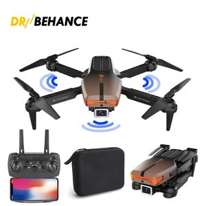 V3 Pro Mini Drone 4K Profesional HD Çift Kamera FPV Engeli Kaçınma Dron RC Quadcopter Helikopterler Oyuncaklar Çocuklar İçin