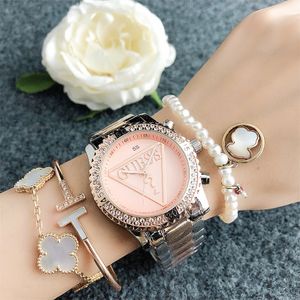 Lyxvarumärkesdesign Triangel Dial Women's Boutique Watch