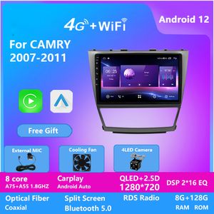 10-calowy samochód wideo z systemem Android Car dla Toyota Camry 2007-2011 DVD Media Player z Bluetooth