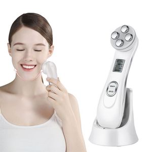 Freeshipping EMS Mesoterapia RF Radiofrequência Facial Beleza Ultrassônica Purificador de Pele Profunda Limpeza Facial Infravermelho Corpo Emagrecimento Massag Mpom