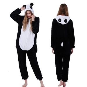 Pyjamas Erwachsene Tier Onesies Einhorn Kigurumi Pyjamas Nachtwäsche Frauen Männer Winter Unisex Panda Kostüme Kinder Cartoon Flanell Pyjamas 231113