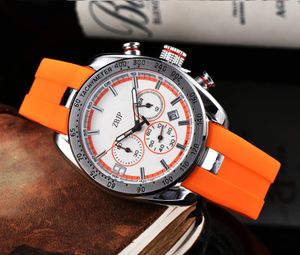 Wristwatches 2023 Original Brand Quartz Men's Trendy Watch High-end Business Silicone Strap With Calendar Multiple Styles To Choose From