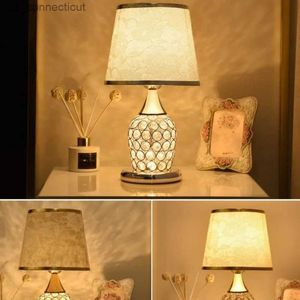 Bordslampor bordslampa enkelt modernt sovrum varm romantisk mode kreativ dekorativ sänglampa r231114