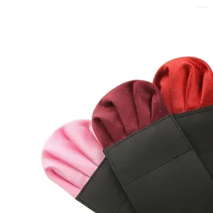 Bow Ties Pre-folded Polka Dots Gentleman Hand Towel For Male Suit Pocket Towels Men Handkerchief Korean Hanky Accessories