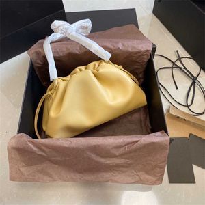 Small venetasbottegas Handbag Pouch Group Women's Bag Crossbody Cloud 2023 Summer Trend Underarm Dumpling Drawstring