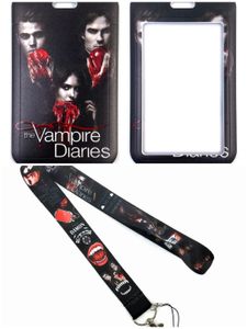 Cell Phone Straps & Charms Cartoon Movie Vampire ABS Card Cover Hanging Neck Bag Card Holder Lanyard ID Card Holders Key Chain Whollesale Gift 2023 #053