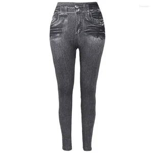 Kadın Tozlukları Jean Görünüm Jeggings Taytlar Birçok Renk Spandeks Pantolon