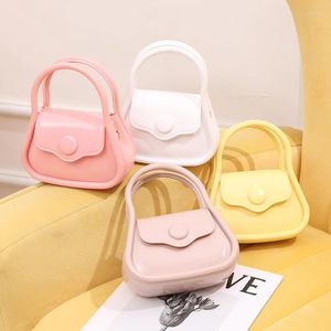 Abendtaschen PVC Weiche Europäische Tasche 2023 Gelee Weibliche Mode Handtasche Live Silikon Gelee Umhängetasche Für Frauen