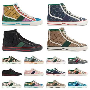 Tennis 1977s Sneaker Designer Scarpe eleganti in tela Donna Uomo Scarpe Ace Suola in gomma Ricamato Beige lavato Jacquard Moda Classic Denim Scarpe da ginnastica Sneakers