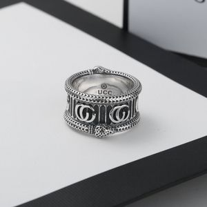 Designer ring luxury rings for women classic vintage branded ring Couple monogram rings men and women matching rings trendy fashion accessories holiday gifts