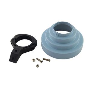 Freeshipping Anello scalare conico in alluminio cono più supporto in plastica TV digitale e supporto lnb banda C per amplificare il segnale TV singals rec Ukac