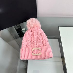 Casquette di lusso Designer Beanie Uomo Donna Cappello da baseball Cappelli di lana lavorati a mano Cappellini con teschio Aderente Classico marchio Lettera Stampa Candy Color Stripe Casual Warmhat da esterno