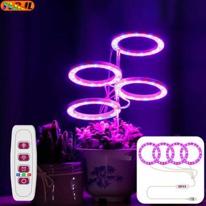 Grow Lights LED Grow Light Full Spectrum USB mit Control Plant Light 5 V Plant Grow Lamp For Plant Nursery Flowers Home Tent Indoor Lighting P230413