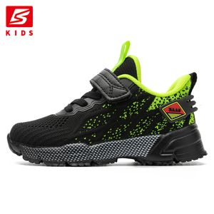 Sneakers Baasploa Kids Running Sneakers Fashion Tenis Children Casual Shoes Breathable Mesh Sneakers Boys Girl Lightweight Sports Shoes 230413