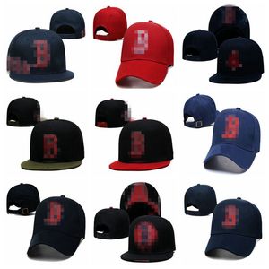 Red Soxes- B litera baseball czapki nowa moda mody letni mężczyźni kobiety Hip Hop Bone Snapback Hats