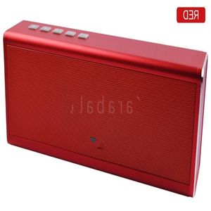 Freeshipping 20W Metal Bluetooth Hoparlör Güç Bankası Taşınabilir Süper Bas Kablosuz Masaüstü Araba HiFi Hoparlör Hoparlör El Mikrofon FM Karmp