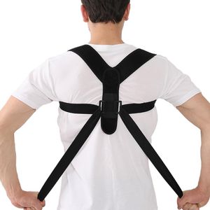 Apoio às costas Corretor da postura Clavícula coluna de ombro de cinto de alívio Correção dos alunos adultos unissex