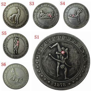 1878-CC sexy Hobo Coins USA Morgan Dollar Handgeschnitzte Handwerkskopie Münzen Metallhandwerk Besondere Geschenke