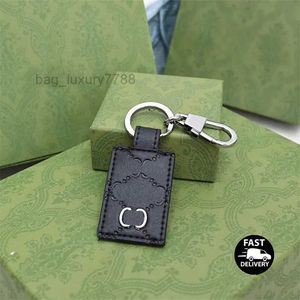 Designers KeyChain Classic Letters Men bilkedja Kvinnor Fashion Bag Pendant Brand Gold Buckle Key Ring