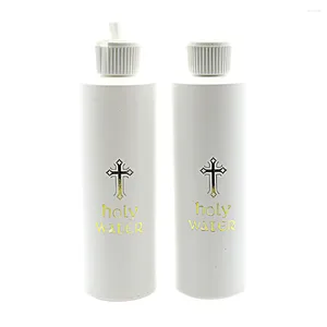 Бутылки с водой 2pcs Эстетическое святое благословение пустое пластиковый религиозный дар