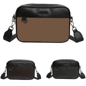 Designerka torba komunikatorów Kobiety torby TOTE Cross Body Odwrotne płótno skórzane ramię w torbie męskiej z portbage z portbage torebki