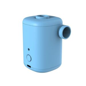 Gonfiatore elettrico portatile Ricarica USB Mini pompa d'aria esterna per materasso Materassino da campeggio Cuscino Anello da nuoto Gommone Nldfq