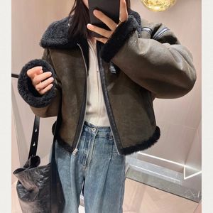 Women's Jackets Real Fur Women Coat Natural DoubleFaced Sheepskin And Outwear Winter Merino Sheep Warm Thick H1102 231114