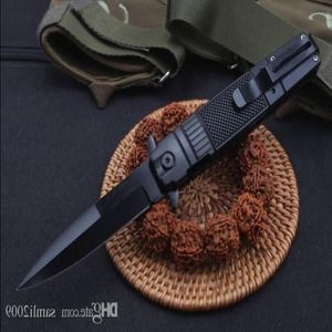 Pocket Gear Side Open Spring Assisted Knife Stee Aluminium Folding 58HRC Handle EDC Browning Knives Survival 5CR13MOV Ttgoc