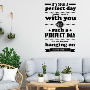 Wall Stickers Cute Sentence Sticker Pvc Removable For Kids Room Living Home Decor Art Decal