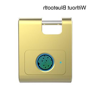 FreeShipping Seguridad 360 grados Antirrobo Hogar USB Recargable Gabinete Cerradura de huellas dactilares Candado Bluetooth Mini Dormitorio Smart Keyl Jlja