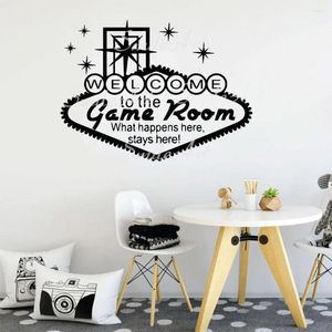 Adesivi murali Cartoon Game Sticker Art Home Decor per Baby Kids Rooms Decorazione Accessori Murales