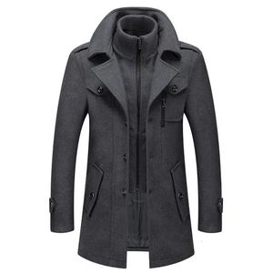 Men's Down Parkas Jackets Winter Autumn Long Windproof Coat Fashion Business Casual Thick Slim Fit Jacket Streetwear Male Overcoat 4XL 231113