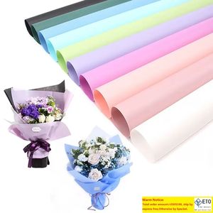 Florist Wrapping Paper 20pcslot Wedding Valentine Flower Bouquet Waterproof Gift Wrap Supplies