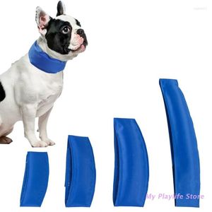 Dog Collars Pet Cooling Collar Bandana For Summer Relief Fever Flashes Pets Adjustable Chill Out Ice Cool