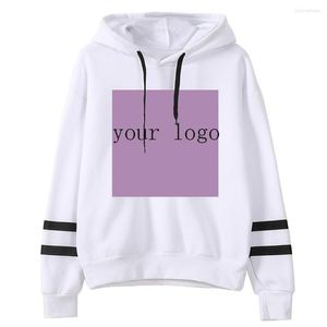 Men's Hoodies Diy Logo Image Print Clothing Customized Sport Casual Sweatshirt Hoodie Pullover Size Xs-4Xl