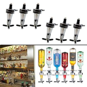 Storage Boxes Bins 6 station Wall Mounted Liquor Wine Dispenser Machine Drinking Soda Pourer Home Tools for Beer Coke Fizzy 230413