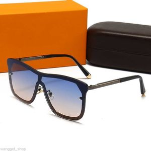 Designer Sonnenbrille Mode Männer Frauen Metall Vintage Hochwertige Männer Goldrahmen Brille Stil UV 400 Objektiv Originalverpackung und Glas