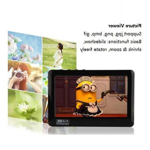 Freeshipping HD Touch MP4 Video Player 8GB Alto-falante embutido Tela de 43 polegadas MP4 Player Suporte Av Out Recorder 30 idiomas MP5 Music P Xmei