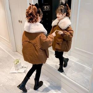 Down Coat 2023 Winter Duck Jacket Girls Parkas Thick Warm Baby Outerwear 4-12 Yrs Kids Toddler Girl Clothes Teenage Clothing Q29