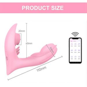 Vibrador sem fio bluetooth vibrador para mulheres app controle remoto usar calcinha vibratória adultos feminino clit masturbação brinquedos sexuais 231010