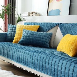 Fodere per sedie Cuscino per divano in peluche invernale Fodera in tessuto tipo Europa