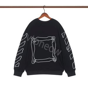 Primavera e outono 2023 Novo moletons do pescoço redondo Sweater Sweater Sweater para camisetas de manga longa versátil do tamanho masculino